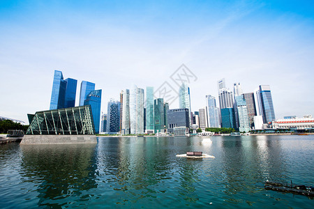 新加坡的商业区图片