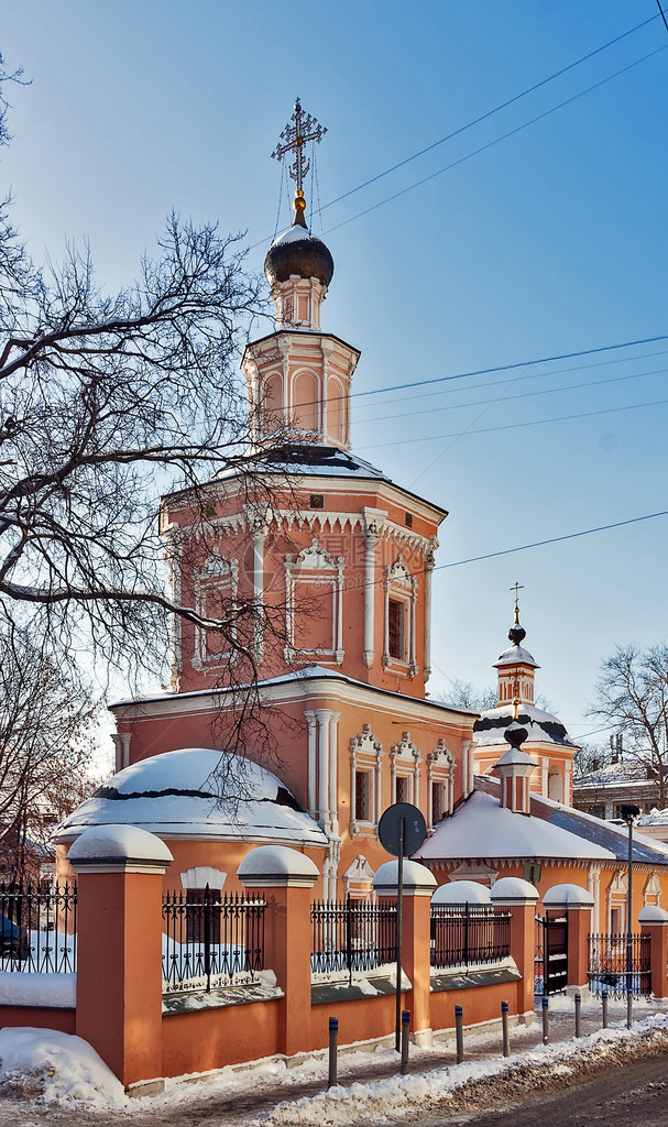 圣三一教堂建于莫斯科巴洛克图片
