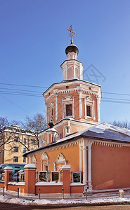 圣三一教堂建于莫斯科巴洛克图片