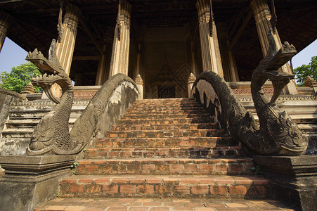 老挝万象翡翠佛寺图片