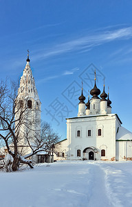 俄罗斯苏兹代尔古城的圣亚图片