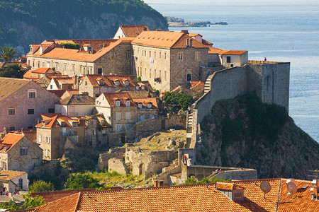 Dubrovnik日落图片