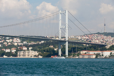 Istambul连接欧洲和亚洲的图片