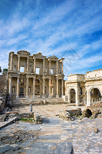 Ephesus古城Celsus图书馆图片