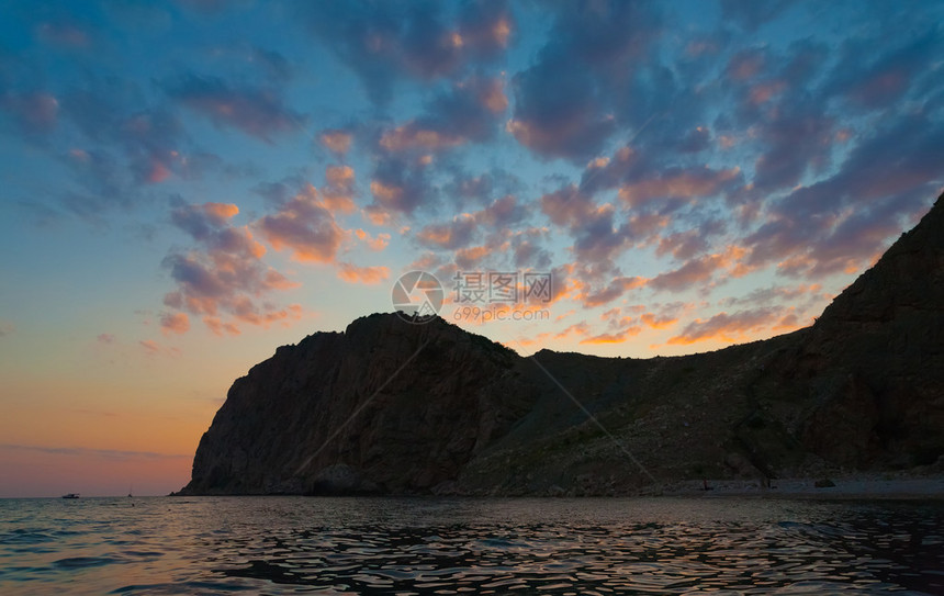 海岸和石头图片