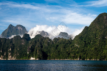 CheoLan湖KhaoSok公园泰国图片