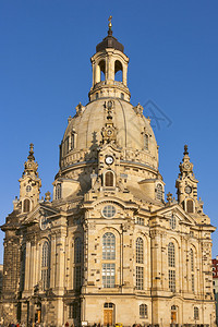 是位于德国萨克森州首府的路德教堂图片
