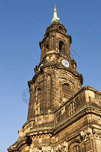 德国福音派德累斯顿圣十字教堂Kreuzkirche图片