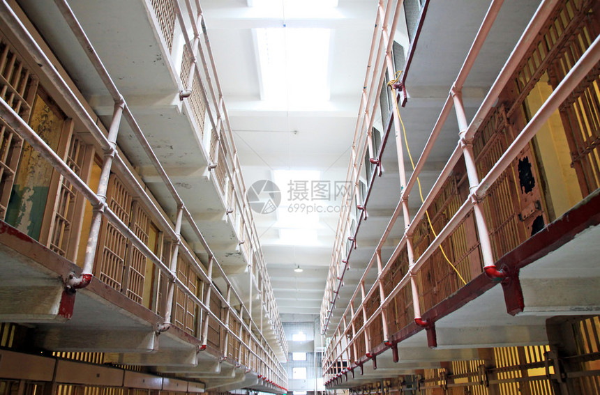 加利福尼亚州旧金山Alcatraz监狱图片