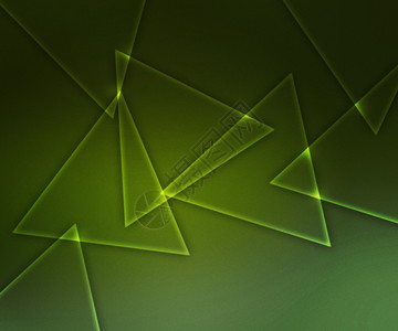 抽象三角形绿色形状背景图片