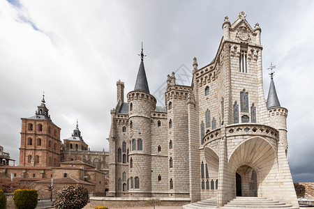 西班牙阿斯托加的主教宫图片