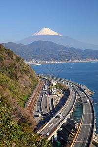 日本静冈富士山和图片