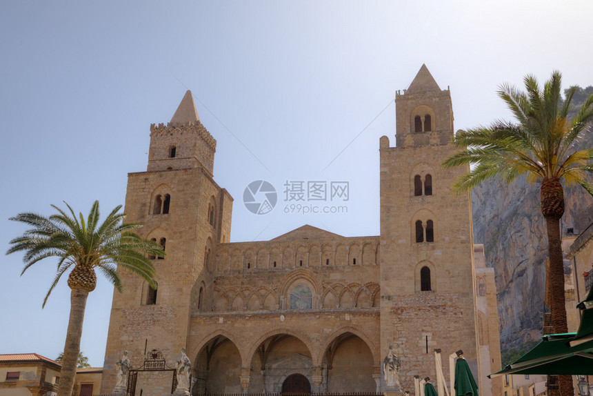 意大利西里利亚塞法卢Cefalu大教堂Ba图片