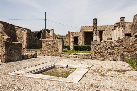 意大利庞贝古城考古遗址图片