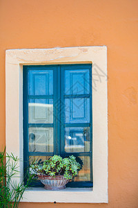 传统希腊风格的窗户图片