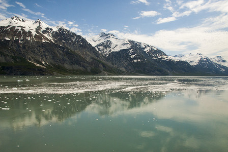阿拉斯加公园冰川图片