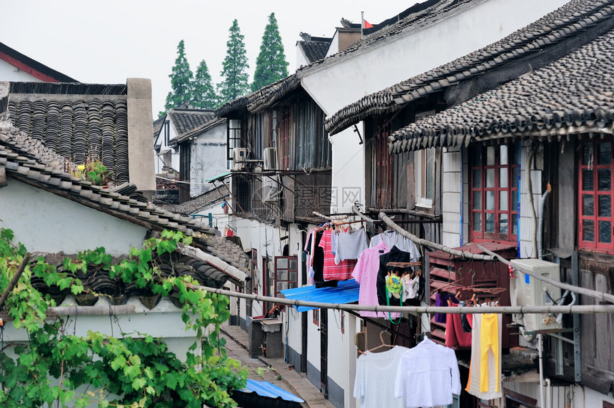 上海朱家角古镇街道图片