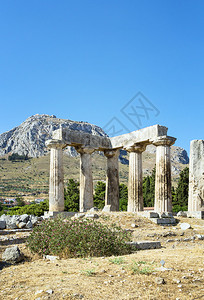 希腊古希腊科林斯阿波图片