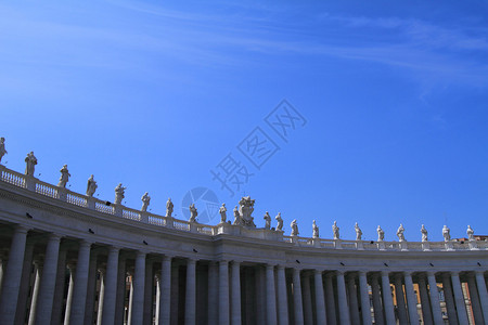 圣彼得大教堂在梵蒂冈城的细节图片