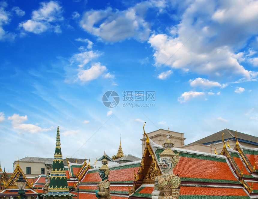 著名的曼谷寺庙WatP图片