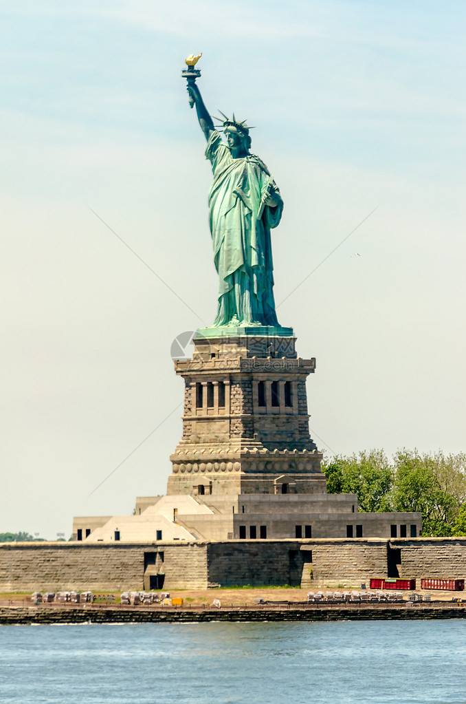 自由女神像美国图片