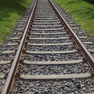 火车运输的铁路或铁路轨图片