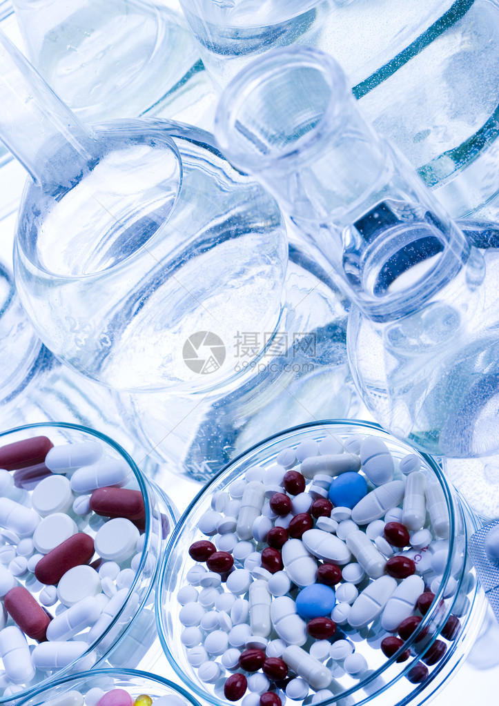 实验室玻璃器皿用药物图片