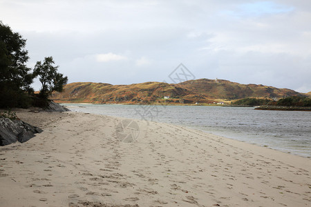 苏格兰莫拉尔海湾的景色图片
