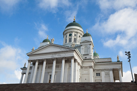 芬兰参议院广场赫尔辛基大教堂H图片