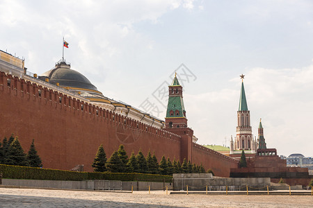 莫斯科红广场上的列图片
