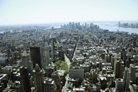 曼哈顿之景纽约州纽约市美利图片