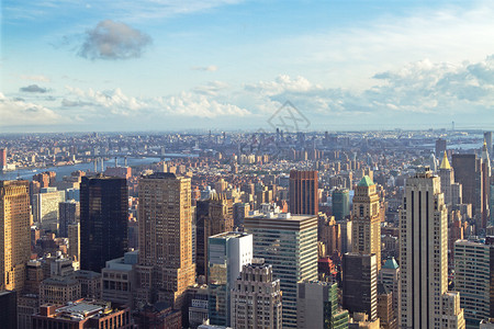 纽约市抽象的城市图片