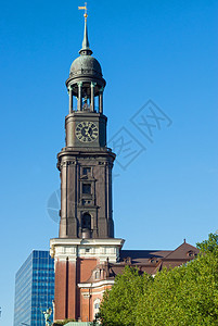 汉堡圣迈克尔教堂的图片
