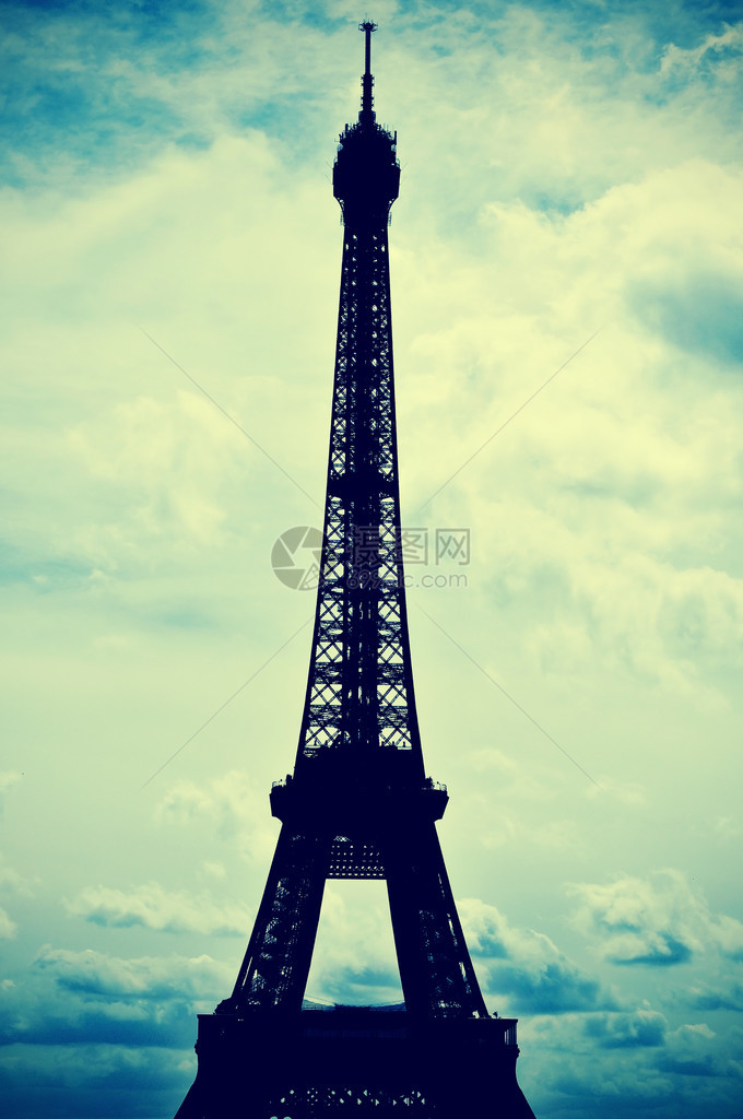 Eiffel铁塔在法国巴黎的图片图片
