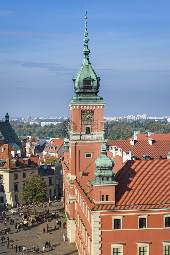 皇家城堡是波兰首都华沙的图片