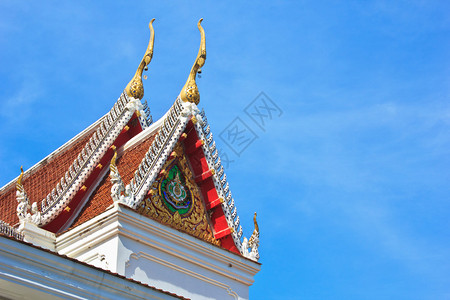 泰国特拉WatRhaiPa寺的泰图片
