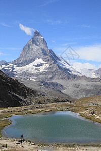 瑞士马特宏峰山和Riffe图片