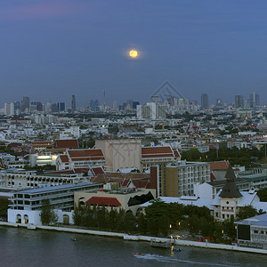 曼谷城市景色商业区Bangkok图片