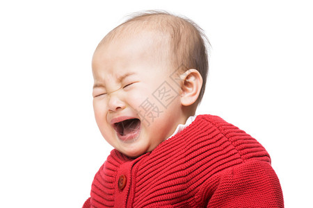 婴儿哭泣图片