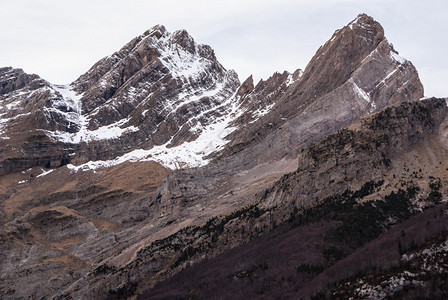 Pyrenees山前哨门威斯卡阿图片