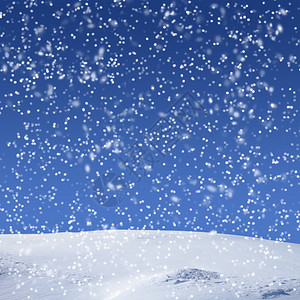 与落雪的冬天背景图片