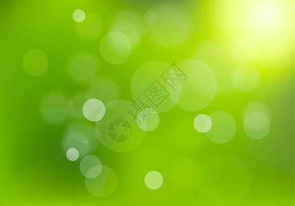 绿色自然背景和绿色图形图片