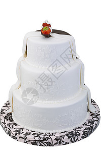 草莓婚礼蛋糕图片