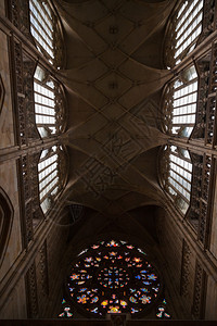 圣维特斯大教堂是布拉格的罗图片