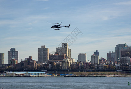 纽约曼哈顿摩天大楼城市风景图片