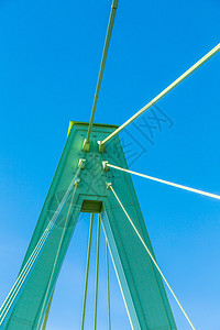 德国科隆Severins桥的细节图片