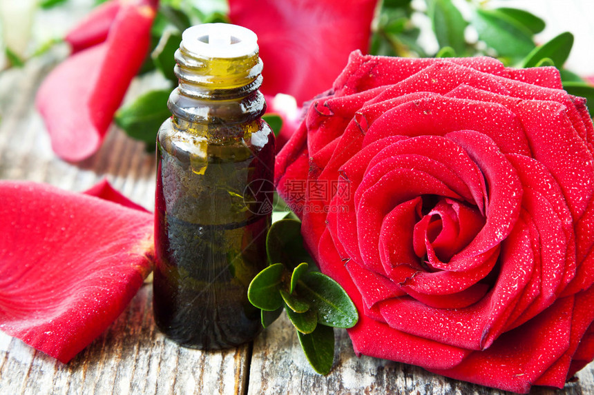红玫瑰Essence阿洛玛治疗基本油瓶图片