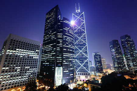 香港商业区图片