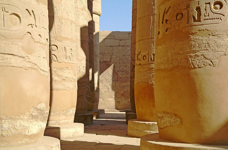 Karnak古代神话寺庙大假教堂图片
