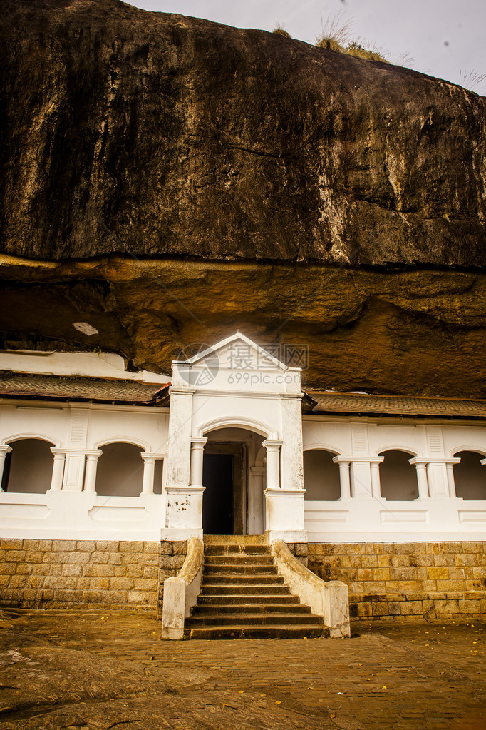 斯里兰卡的丹布勒寺图片